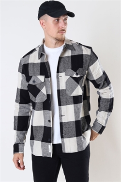 Only & Sons Milo LS Check Black