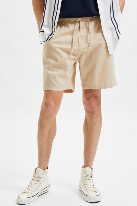 Selected Newton Linen Shorts Incens