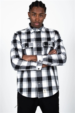 Fat Moose Adrian Check Black/Mid Gr