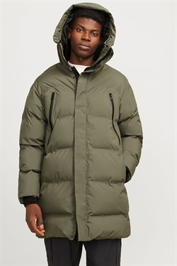 Jack & Jones Alpha Long Puffer Dust