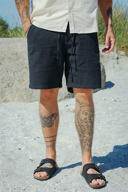Selected Regular Brody Shorts Black