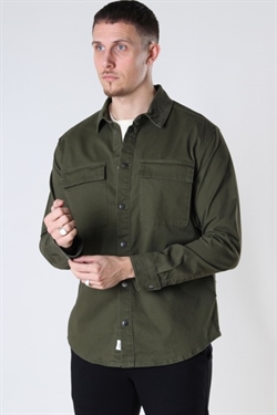 Only & Sons Cam Overshirt Olive