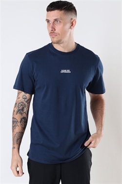 Clean Cut Cohen Brushed Tee Navy