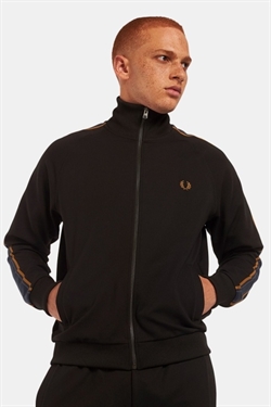 Fred Perry Medal Tape Track JKT Bla