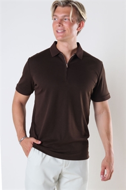 Selected Fave Zip Polo SS Demitasse