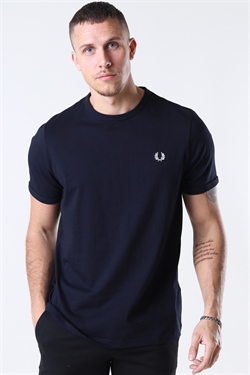 Fred Perry Ringer Tee Navy