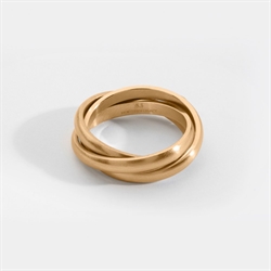 NL Helix Band Ring Gold