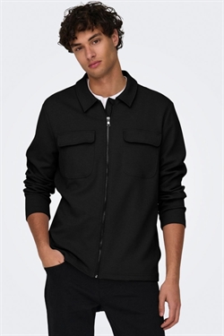 Only & Sons Kodyl Zip Black