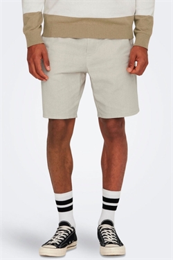 Only & Sons Linus Shorts Silver Lin