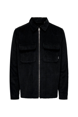 Only & Sons Luis LS Zip Cord Black