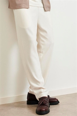 Selected Plisse Trouser Egret