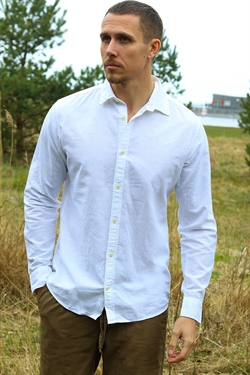 Jack & Jones Summer LS Skjorte Whit